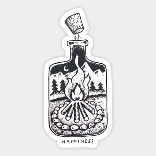 Explore Happiness Sticker